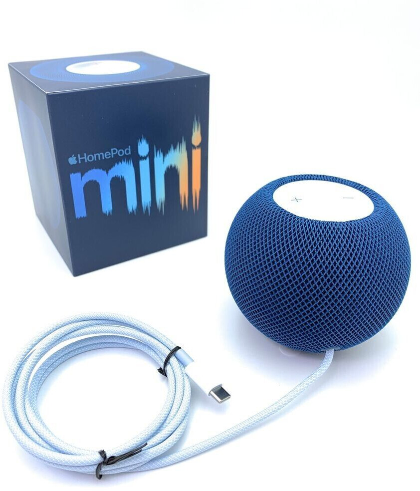 Apple Authentic HomePod Mini Smart Speaker - WiFi, Bluetooth, Blue-Brand  New