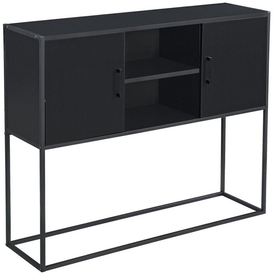en.casa Motala 108,5x90cm Black