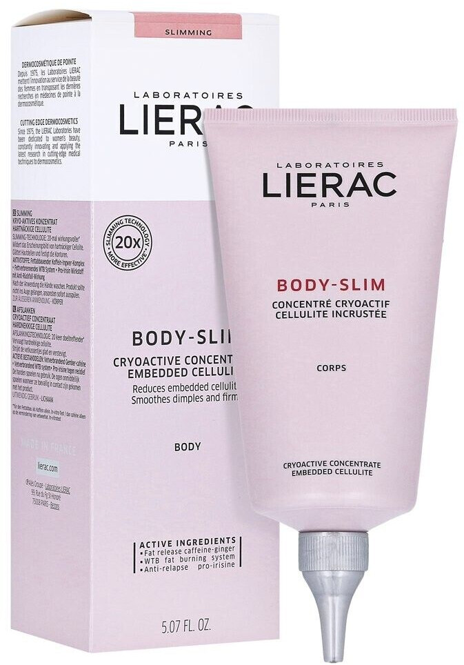 Lierac Body-Slim Cryoactive Concentrate Embedded Cellulite (150ml)