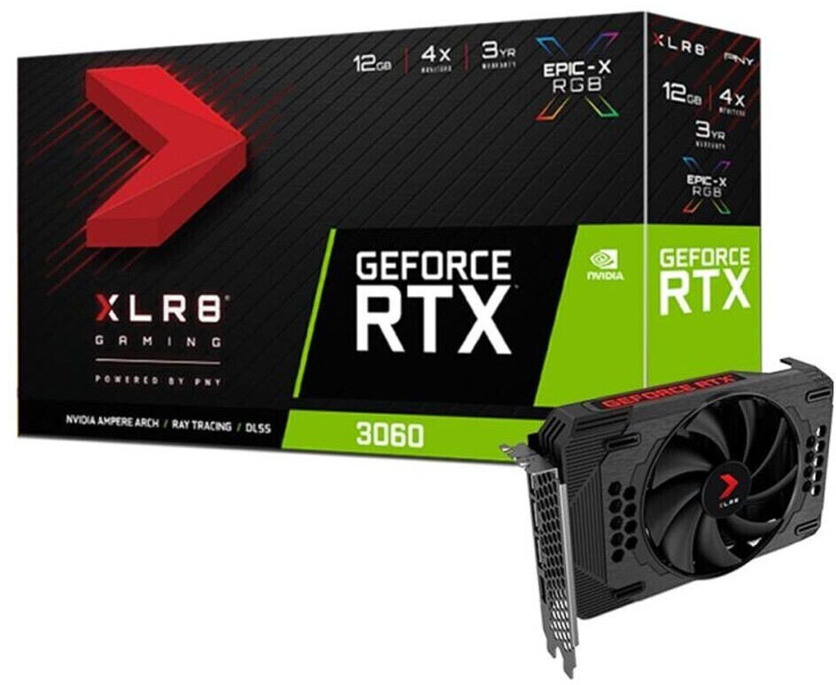 PNY GeForce RTX 3060 12 Go XLR8 Gaming REVEL EPIC-X RGB