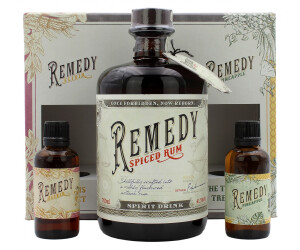 Sierra Madre Remedy Spiced Rum 41,5% 0,7l + Pineapple Minis 0,1l ab 21,60 €  | Preisvergleich bei