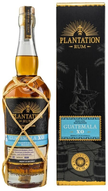 Plantation Guatemala XO Single Cask Collection 2021 + Box 0,7l 43,5-43,8%