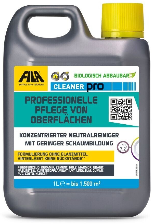 FILA Cleaner Pro 1l a € 9,32 (oggi)