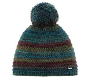 Bonnet Coloré Espace-dyed Bonnet Eisbär Mikata Lux MÜ - Femme - Multicolore Avec Pompon Fourrure - Taille Unique Bonnet Femme Eisbär