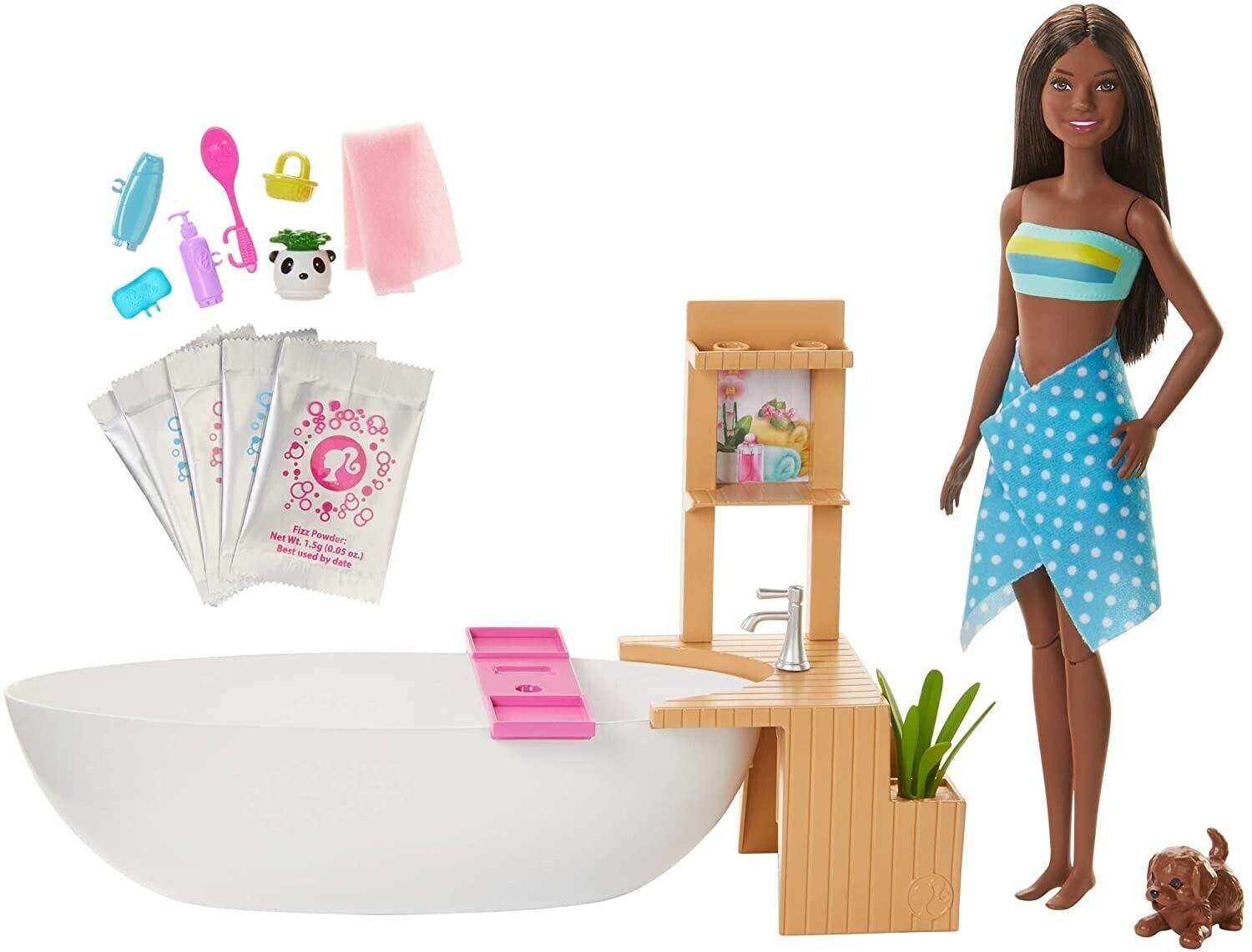 Photos - Doll Barbie Fizzy Bath  and Play Set 