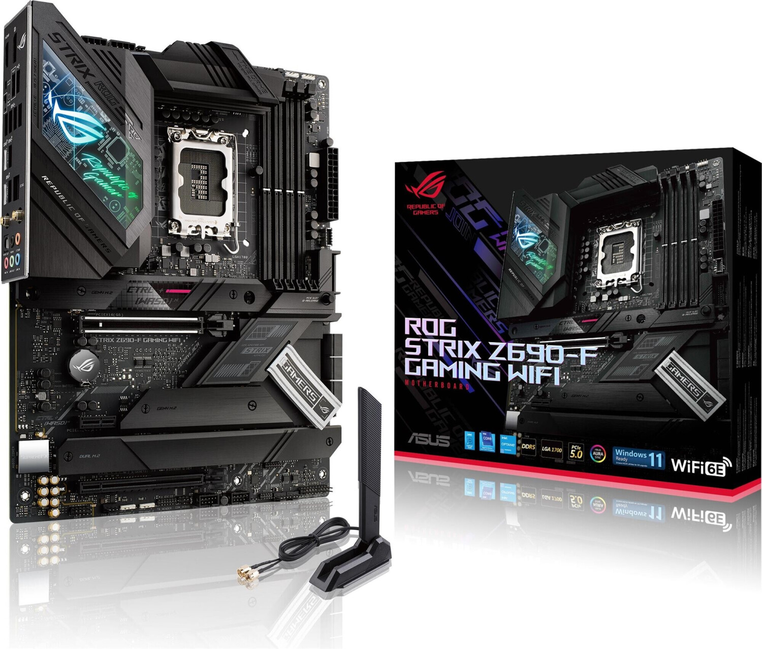 ASUS ROG Strix Z690-F Gaming WiFi ab 387,72 € | Preisvergleich bei idealo.de
