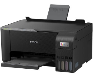 Epson Imprimante EcoTank ET-2810 avec réservoirs d'encre, Multifonction  3-en-1: Imprimante / Scanner / Copieur, A4, Jet d'encre couleur, Wifi  Direct, Faible coût par page, Kit d'encre inclus, Compact : :  Informatique