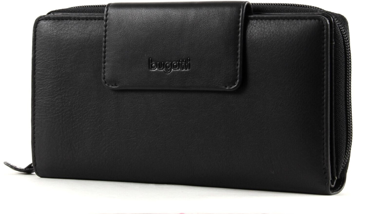 Bugatti Vertice Ladies Zip Wallet with Strap 24CC