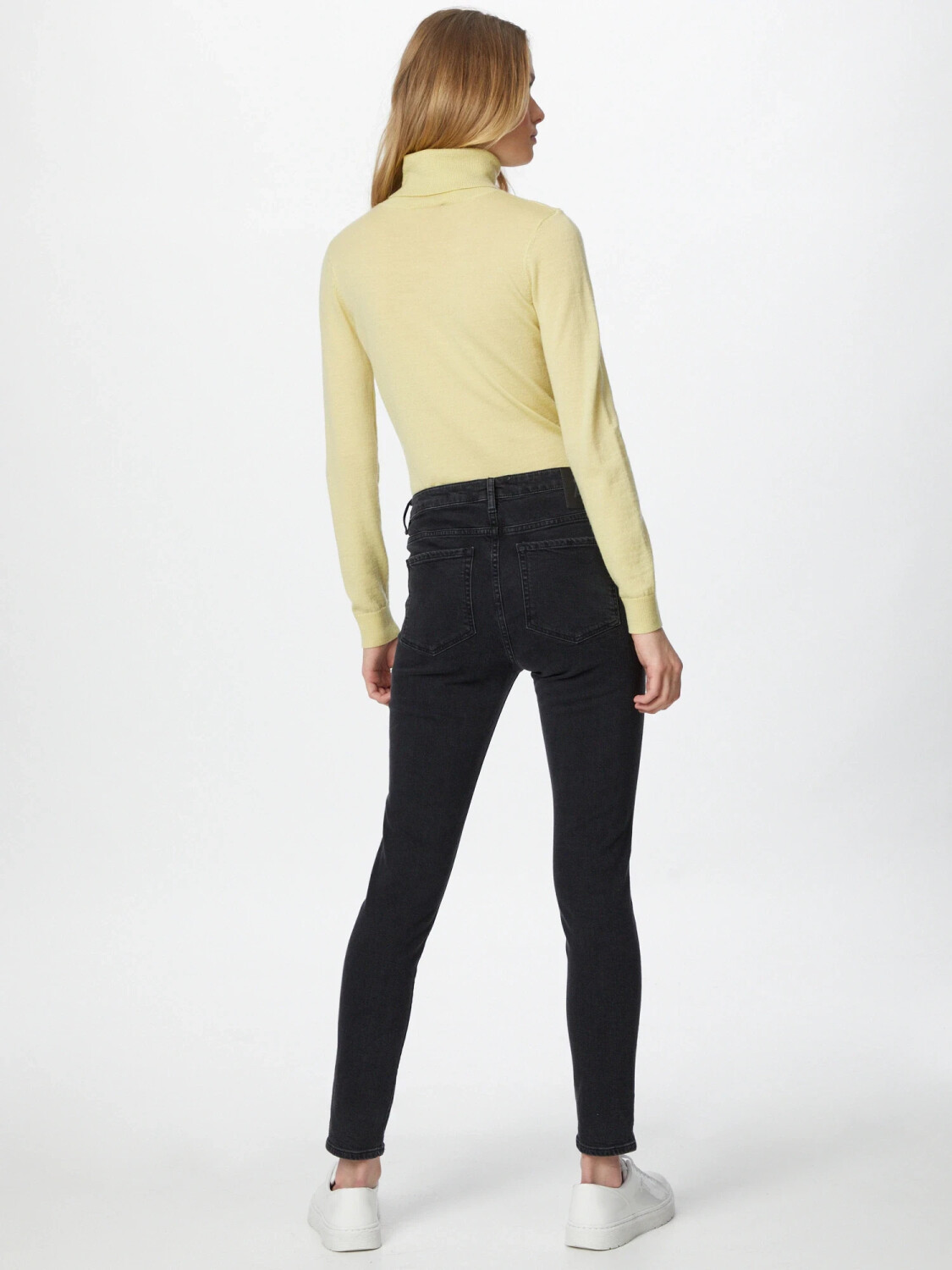 armedangels TILLAA Skinny Fit Mid Waist washed down black ab 76 49
