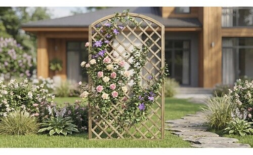 Hornbach Rankgitter 195x120cm kesseldruckimprägniert braun ab 60,00 € (Oktober 2026)