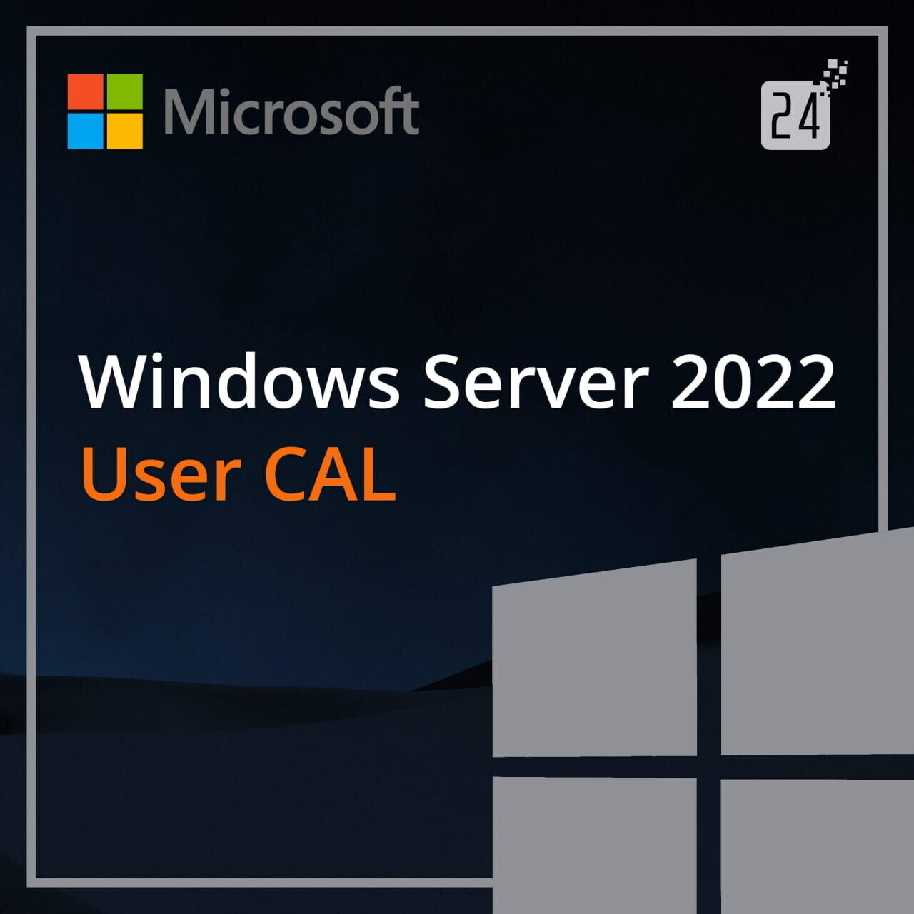 Microsoft Windows Server 2022 User-CAL (1 utilisateur)