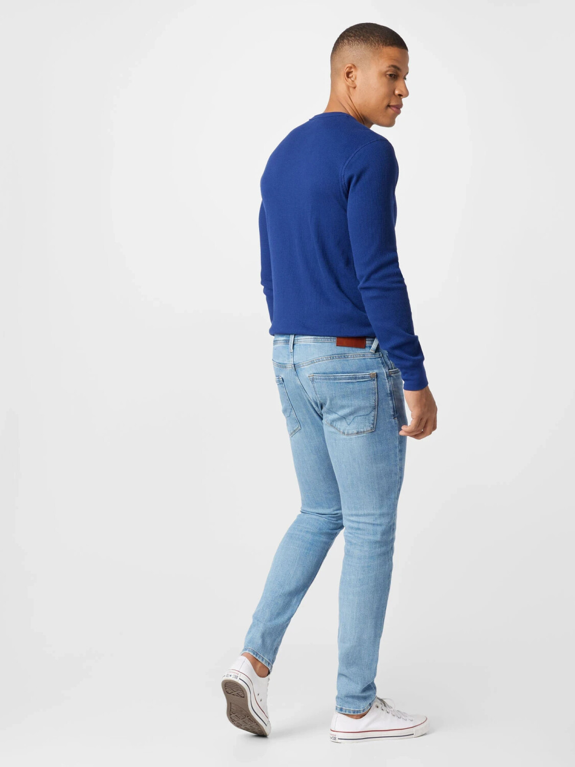 Pepe Jeans STANLEY - Straight leg jeans - denim/light-blue denim