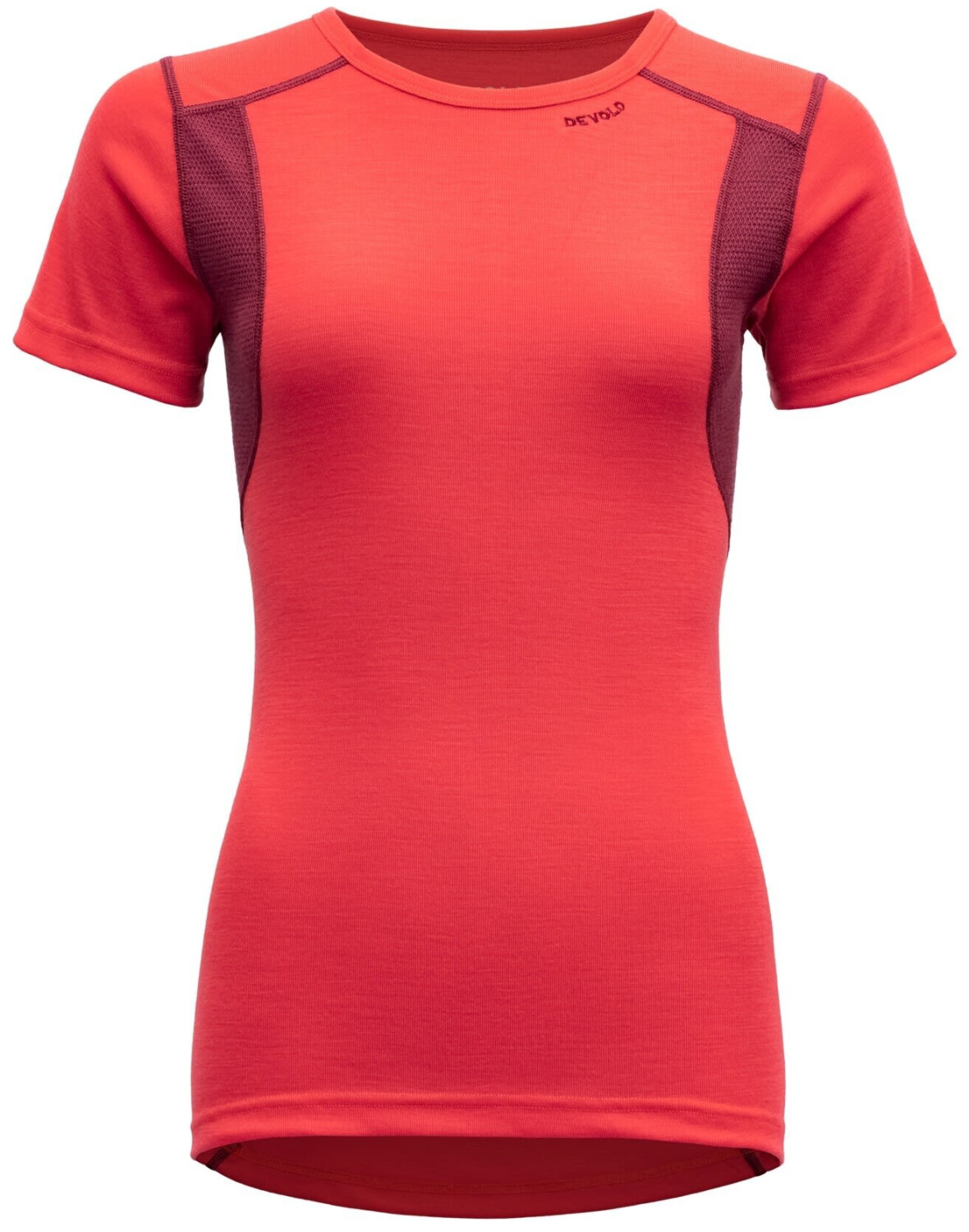 Devold Hiking Woman T-shirt poppy/beetroot