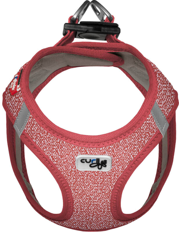 Curli Harnais pour chien XL 56-62cm Red Curli Harnais pour chien XL 56-62cm Red