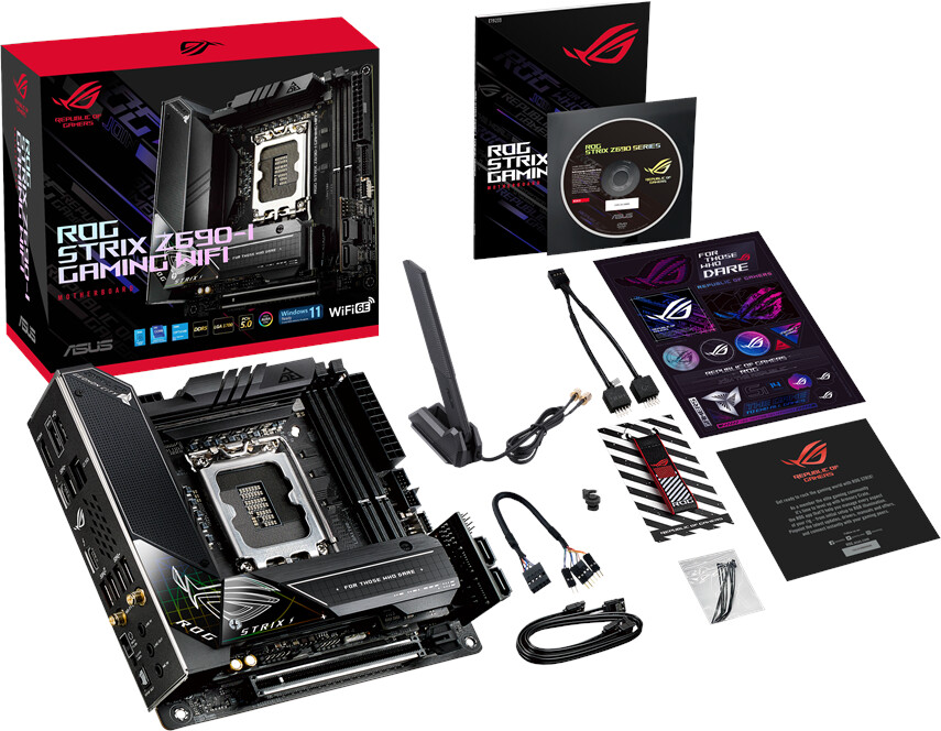 ASUS ROG Strix Z690-I Gaming WiFi au meilleur prix sur idealo.fr ASUS ROG Strix Z690-I Gaming WiFi au meilleur prix sur idealo.fr