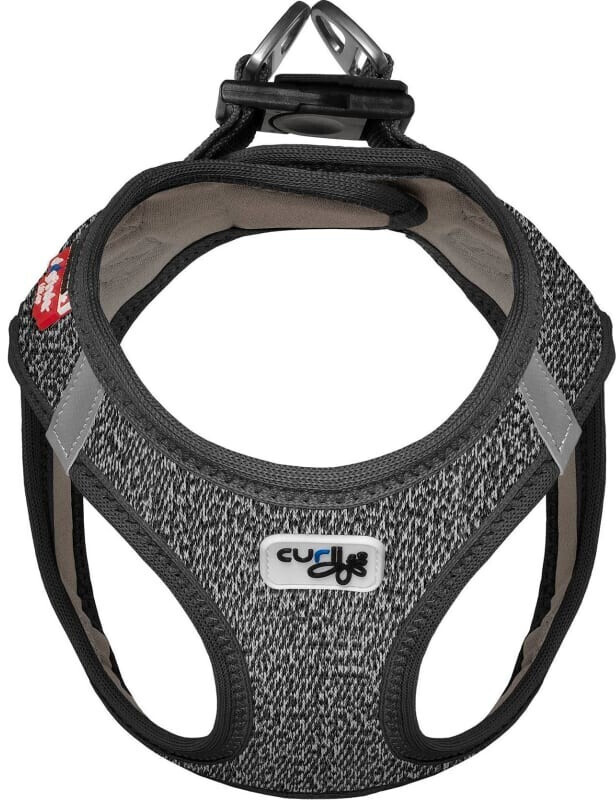 Curli Harnais pour chien 3XS 26-30cm Black Curli Harnais pour chien 3XS 26-30cm Black