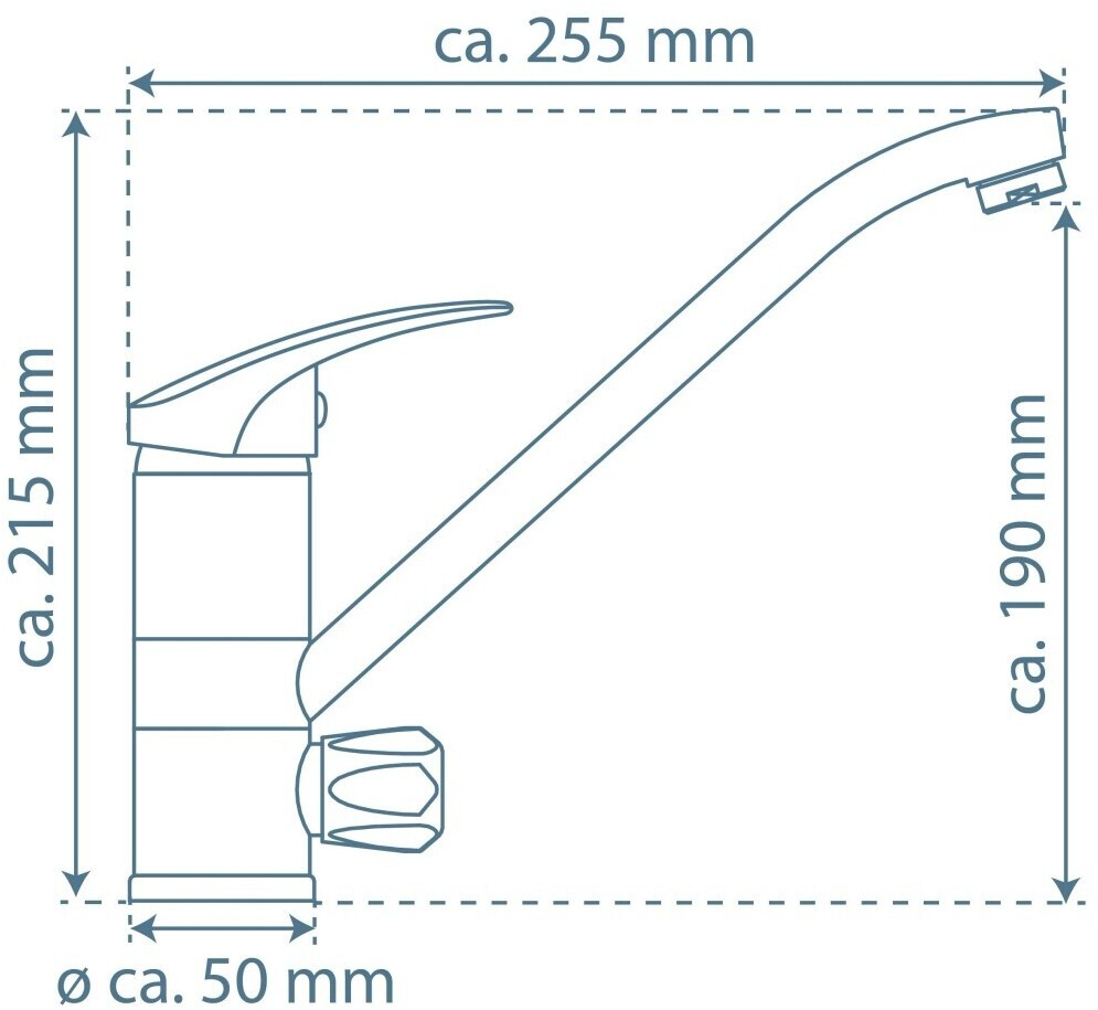 ULTRA Spültischarmatur • Chrom • Niederdruck • SCHÜTTE