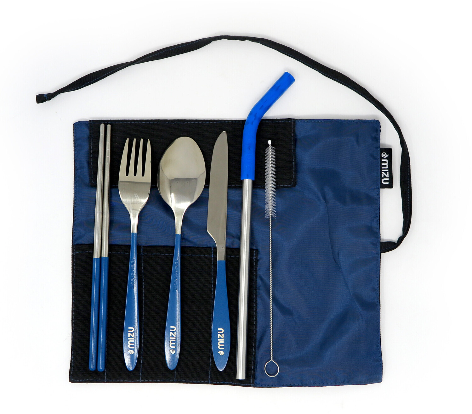 Mizu Urban Cutlery Set blue/silver