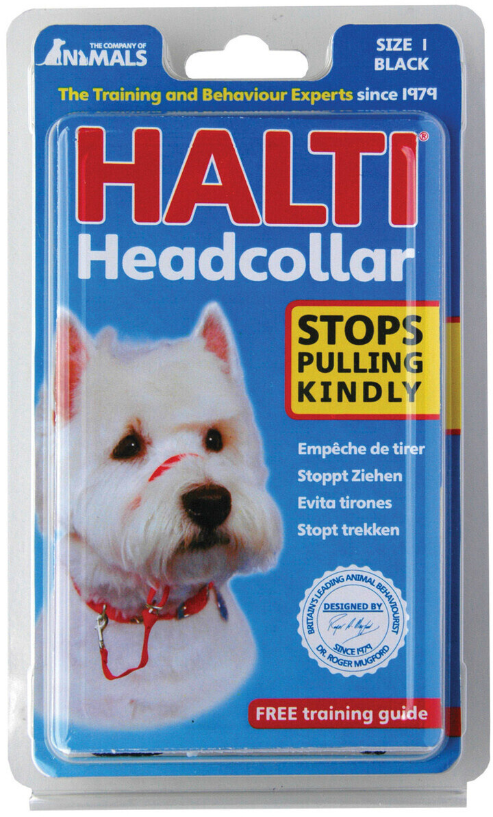 The Company of Animals Halti Headcollar Size 1 32-41cm Black