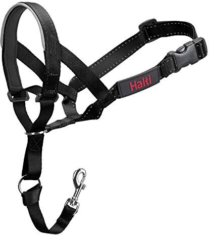 The Company of Animals Halti Headcollar Size 4 Black