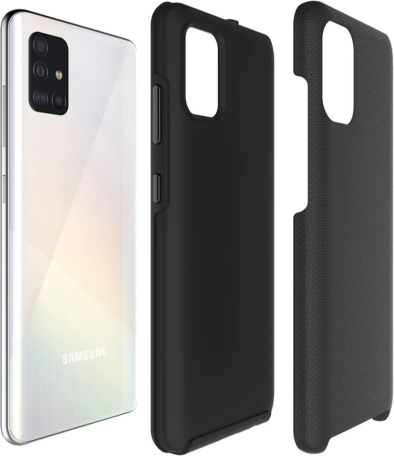 Eiger Cover for Samsung a41 black [egca00203]
