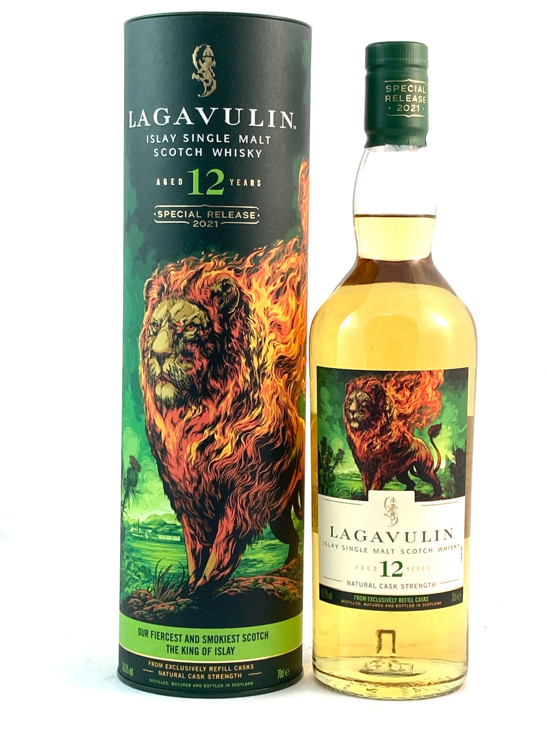 Lagavulin 12 Jahre The Special Fire Lion\'s ab Preisvergleich bei 2021 56,6% 0,7l € Release | 149,90