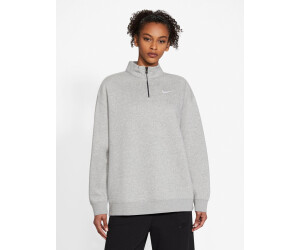 nike quarter zip grey