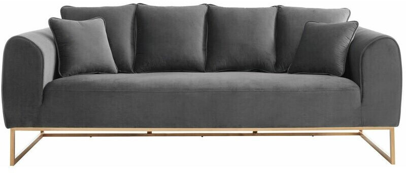 Homifab Canapé 3 places Thais gris