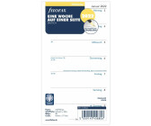 Filofax 20-68240 Pocket Kalendereinlage 1 Woche/ 2 Seiten deutsch vertikal 2020 