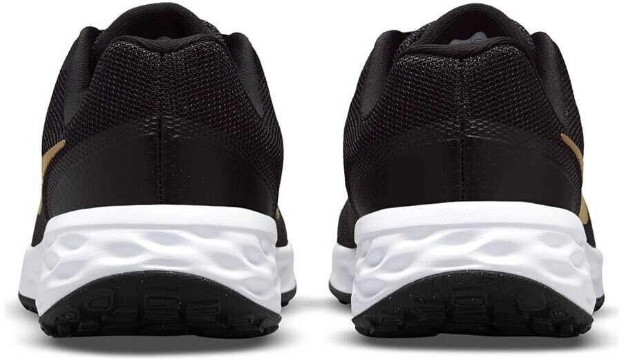 Buy Nike Revolution 6 Big Kids DD1096 black metallic gold white