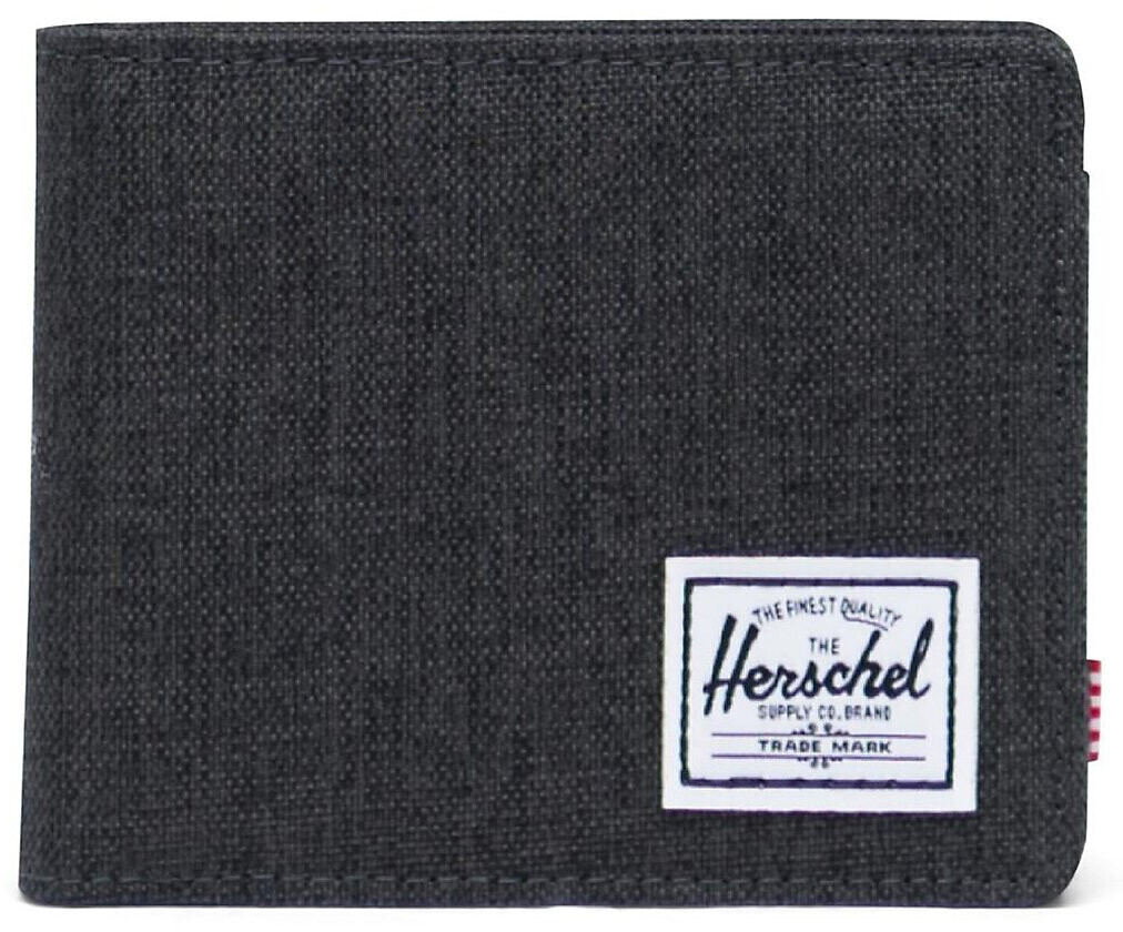 Herschel Roy Wallet Coin (10766) black crosshatch