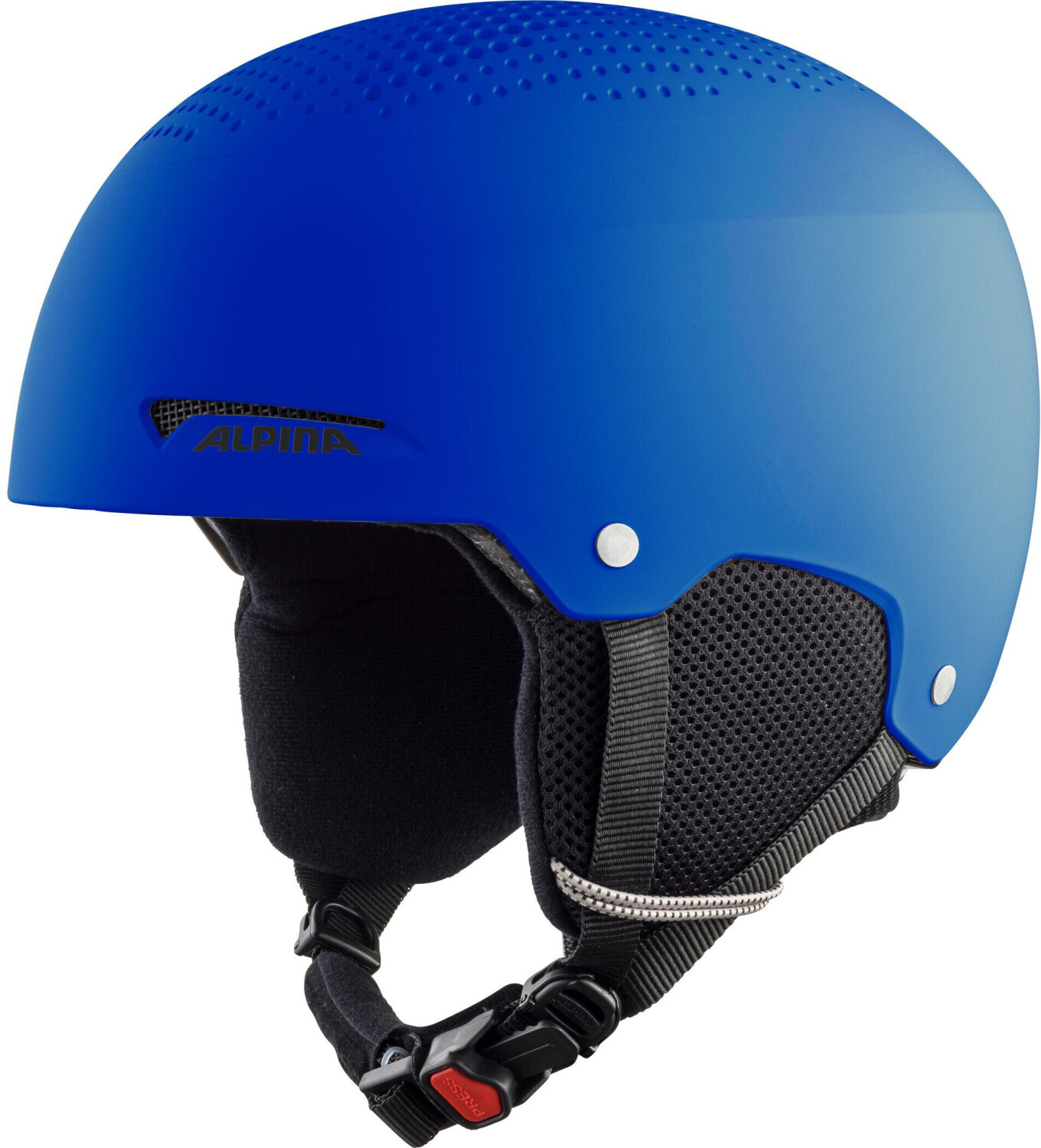 Photos - Ski Helmet Alpina Sports Alpina Sports Kid's Zupo Skiing Helmet Blue Matt