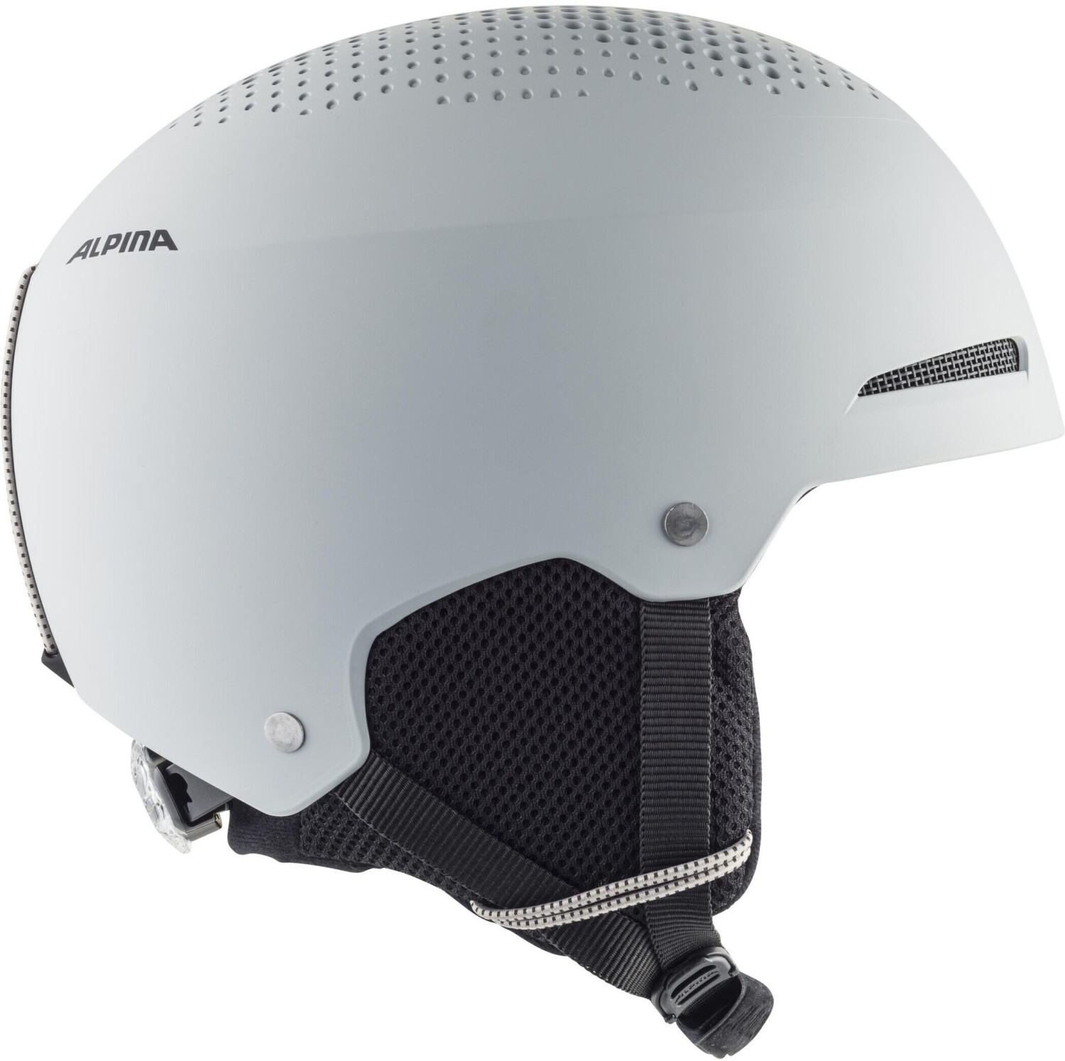 Alpina Sports Kid's Zupo Skiing Helmet grey matt