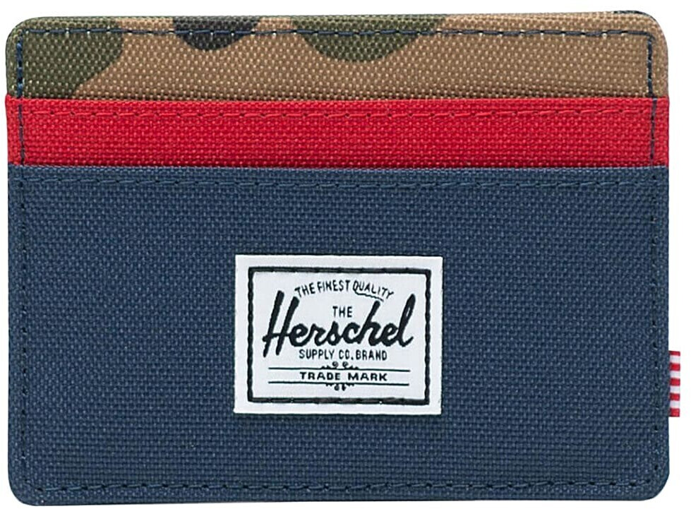 Herschel Charlie Wallet (10360-00041) navy red/woodland camo