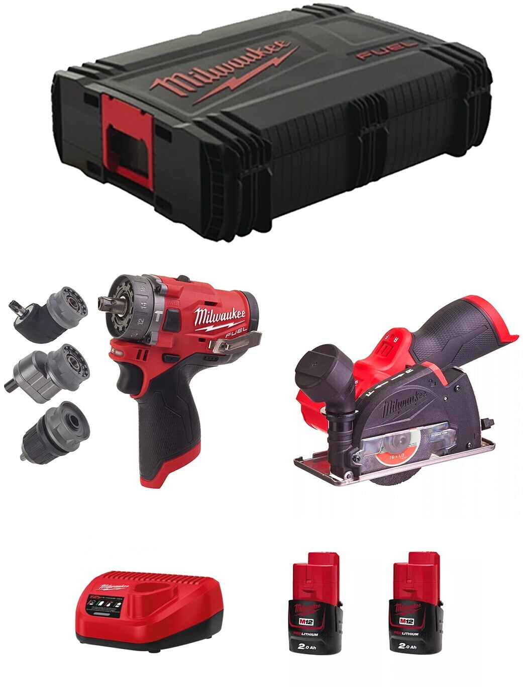 Milwaukee Kit M12FPP2G-202X