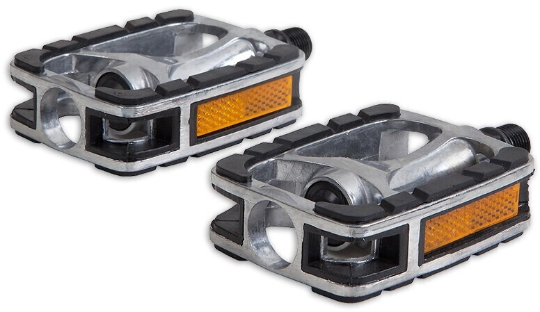 Lynx plattform Pedale 9/16 Zoll Anti Rutsch Stadt Fahrrad Silber