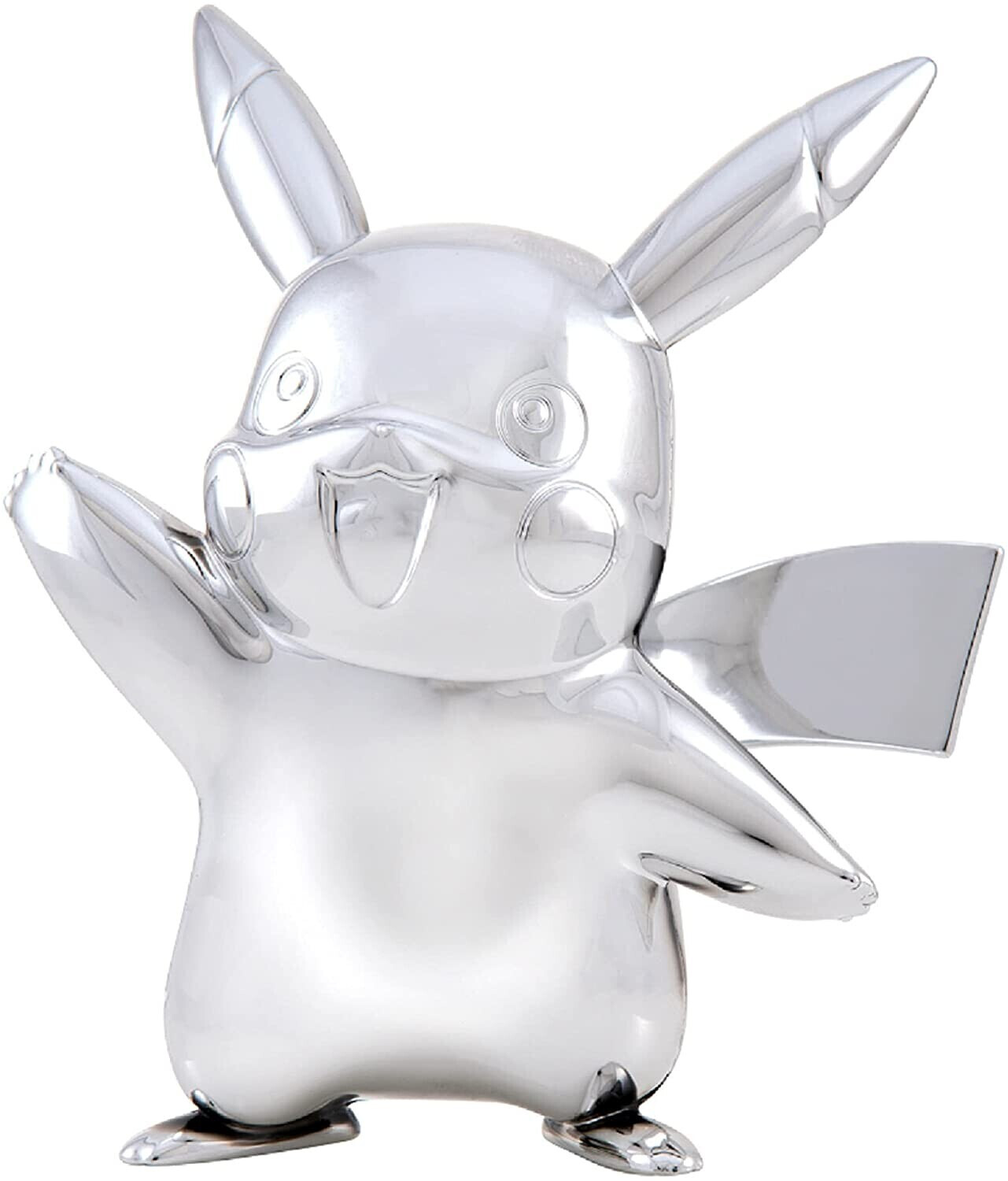 Pokémon Battle Figure Silver Pikachu