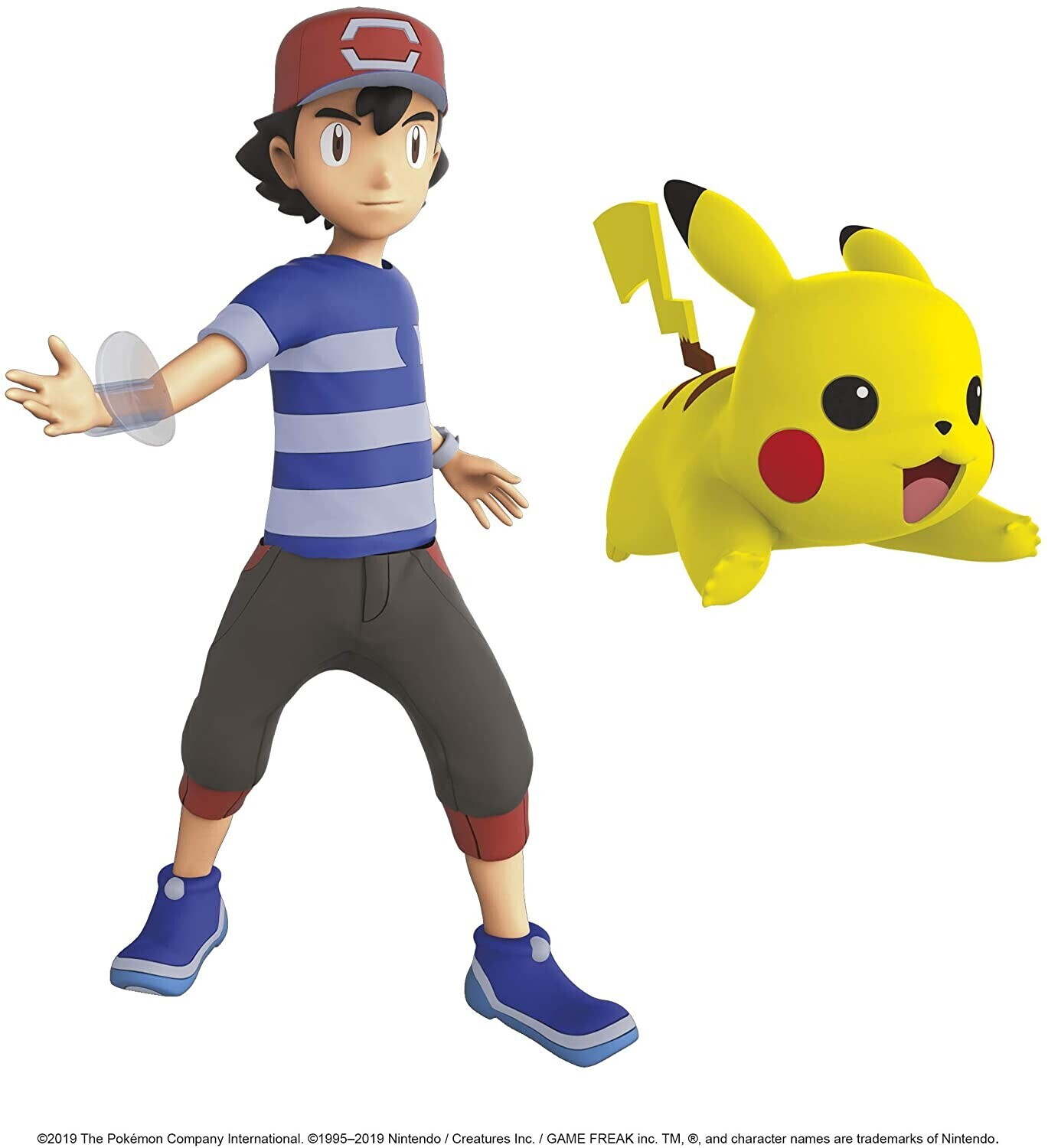 Pokémon Ash and Pikachu Battle Figures