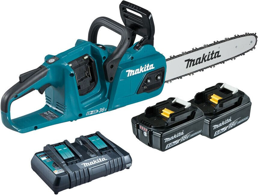 Makita DUC355PT2 (2 batteries 5 Ah avec chargeur)