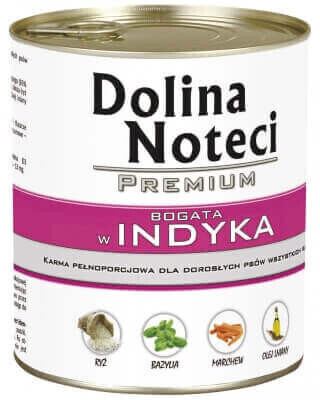 Dolina Noteci Premium Adult Turkey Wet 800g