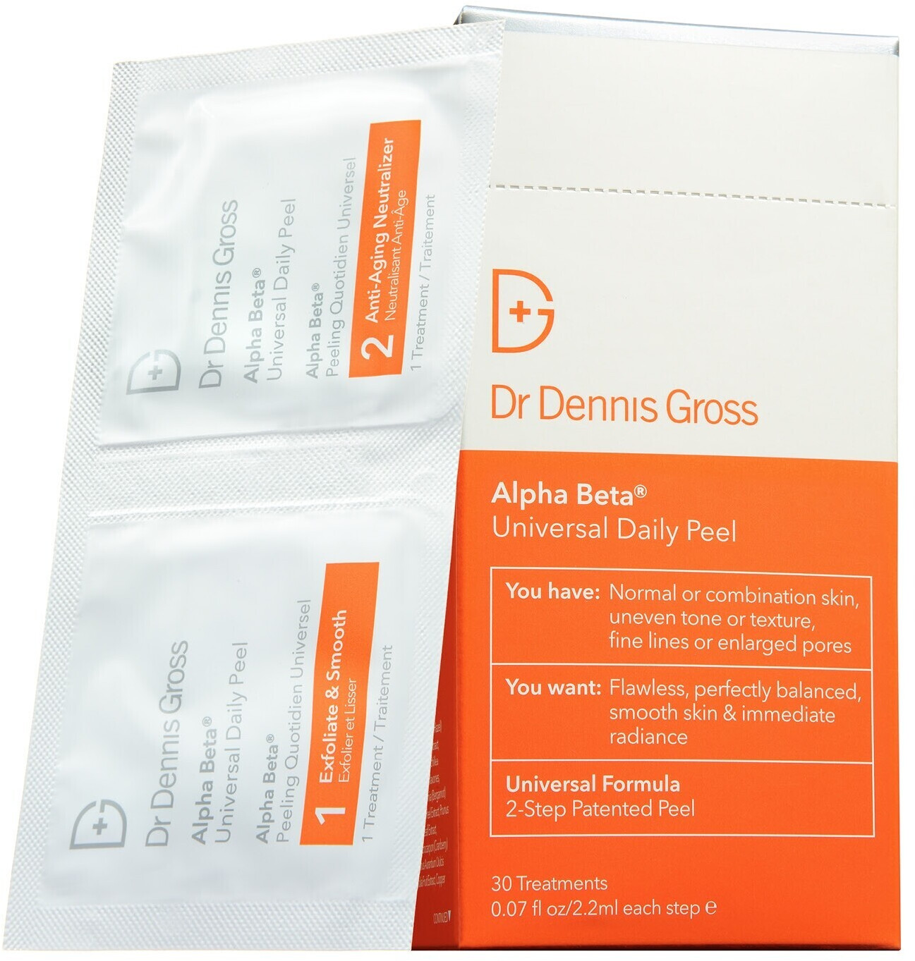 Dr Dennis Gross Skincare Alpha Beta Universal Daily Peel Sachet (30pcs.)