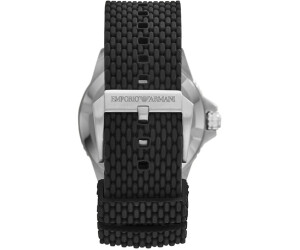 Emporio armani sales watch rubber strap