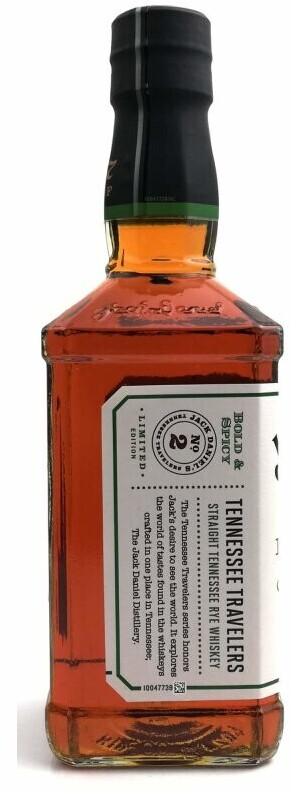 Jack Daniel's Bold & Spicy Straight Tennessee Rye Whiskey 0,5l 53