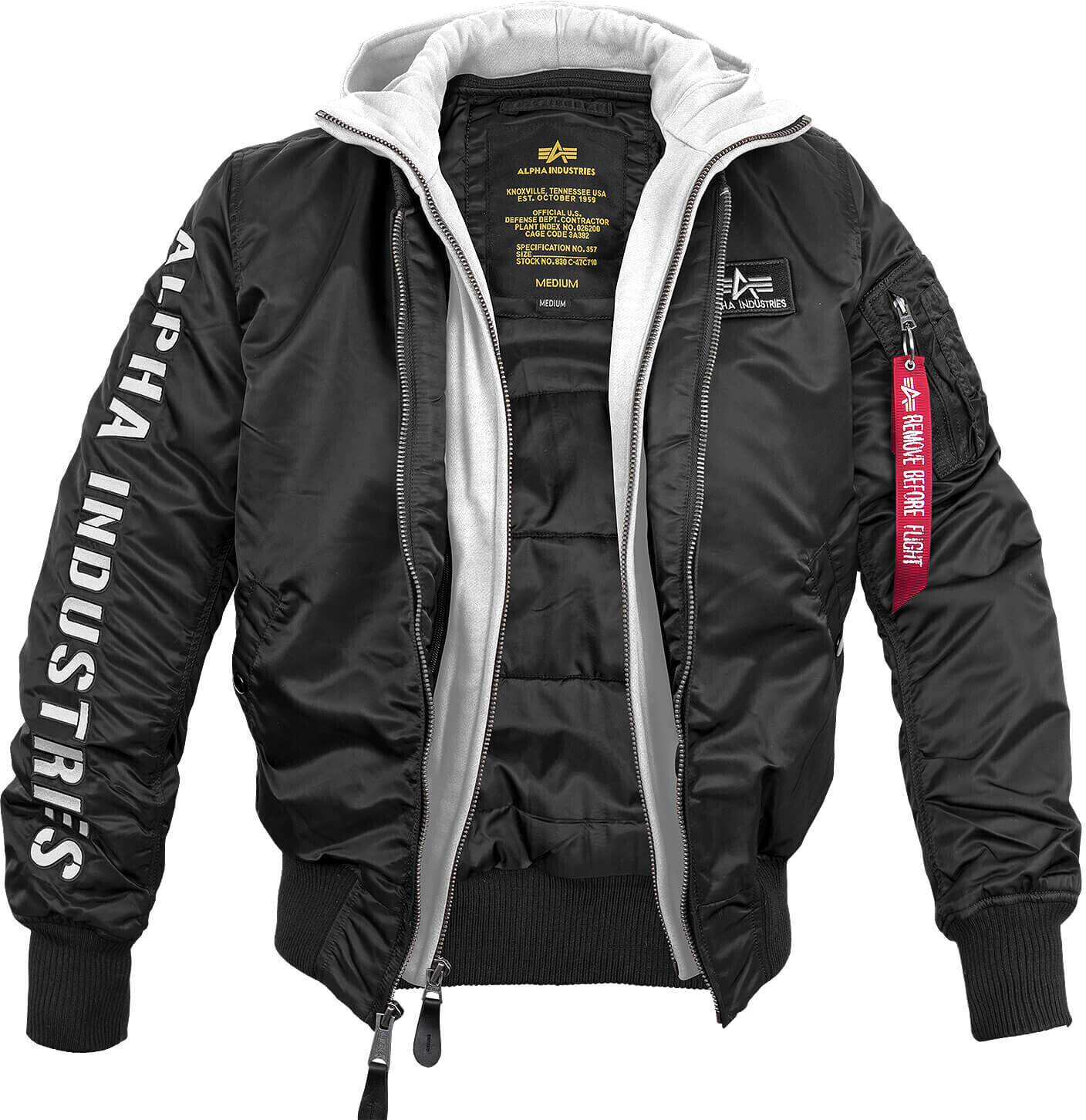 Alpha Industries MA-1 D-Tec SE (133104-95) black