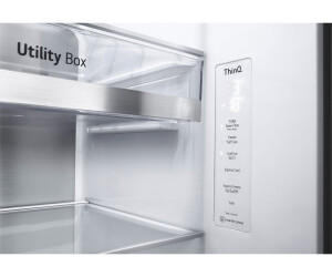 LG Réfrigérateur Frigo Américain 2 portes INOX 635L Mini bar intégré