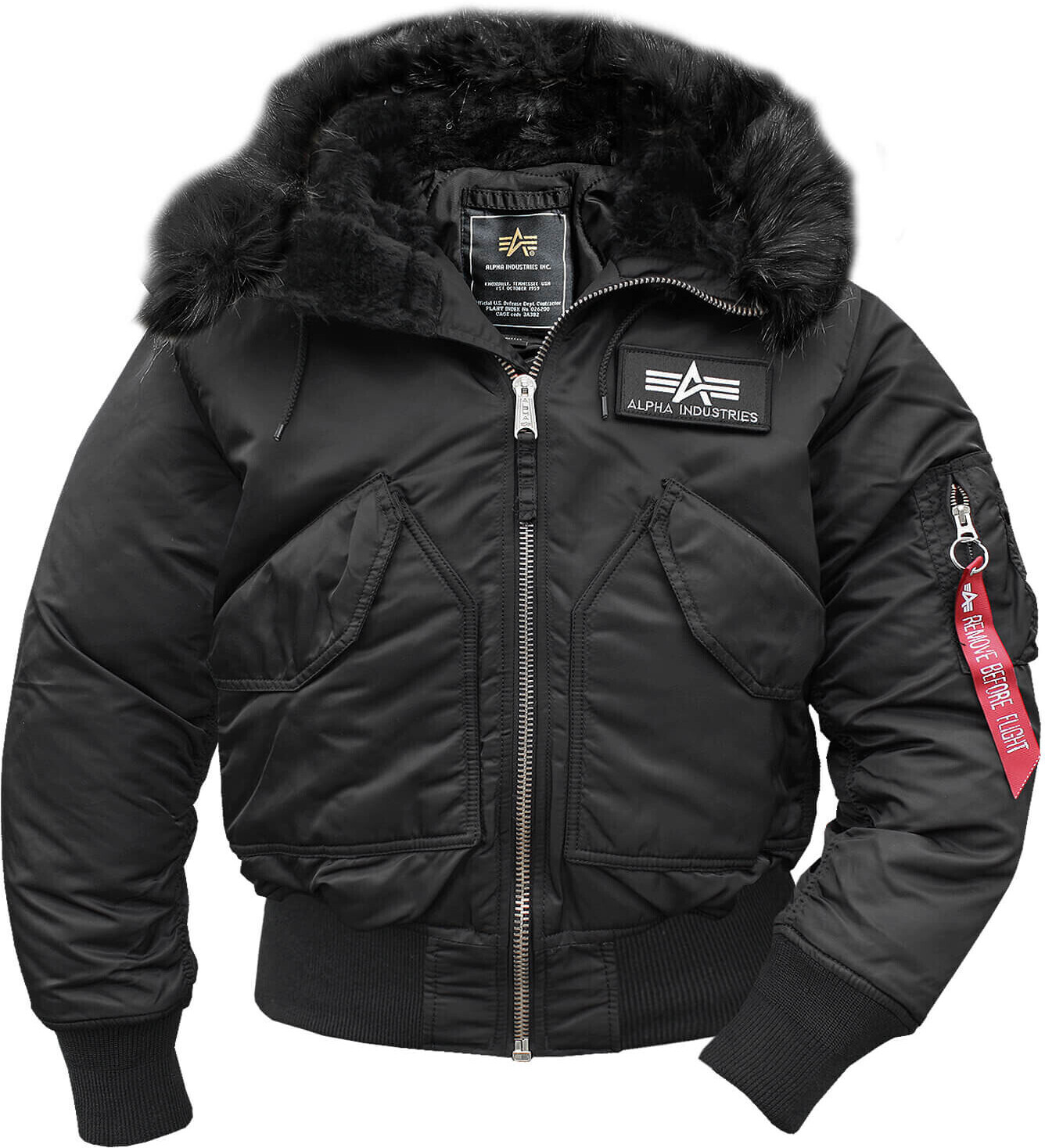 Alpha Industries 45P Hooded  (144103-515) black