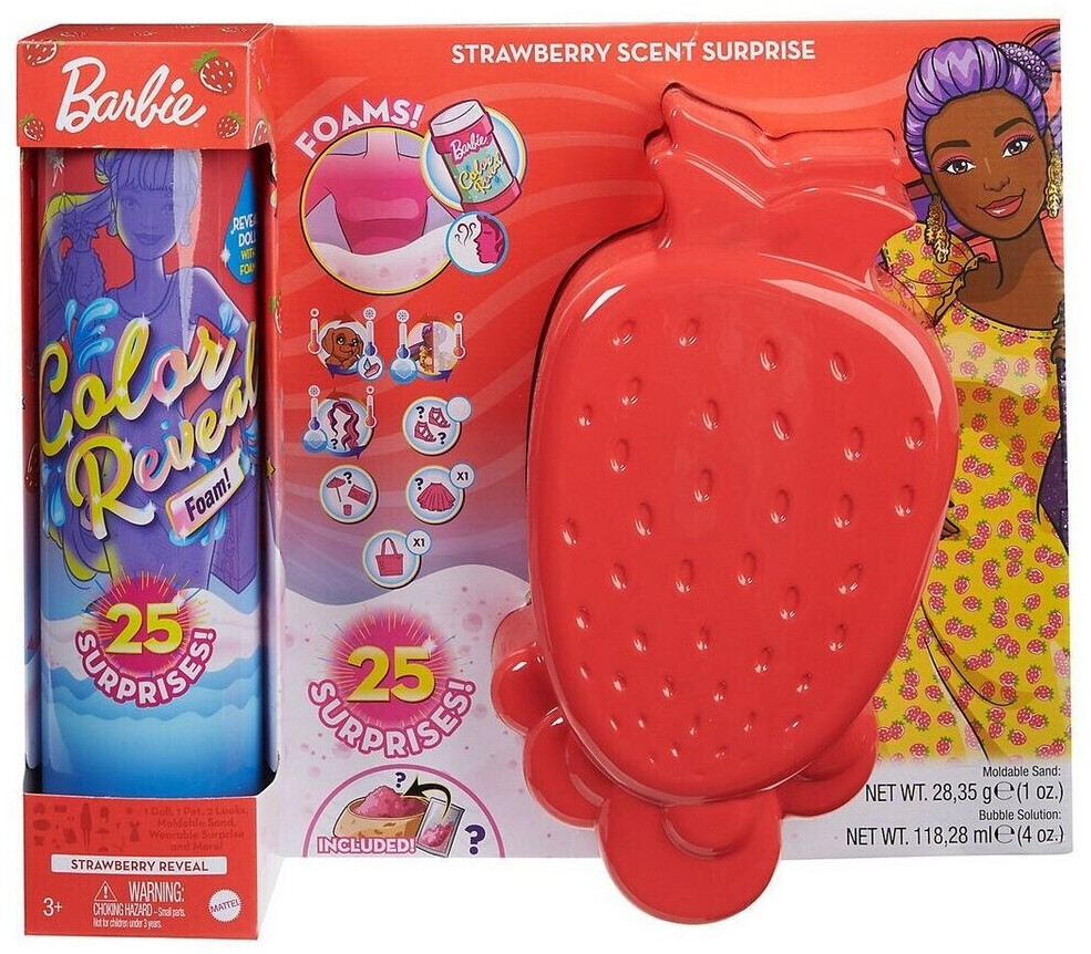 Barbie Color Reveal Foam Strawberry (GTN18)