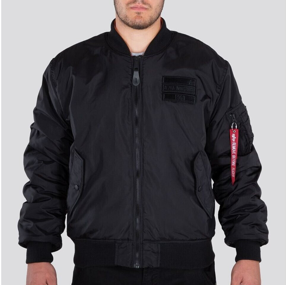 Alpha Industries Ma-1 FLC REV (198106-241) black/orange