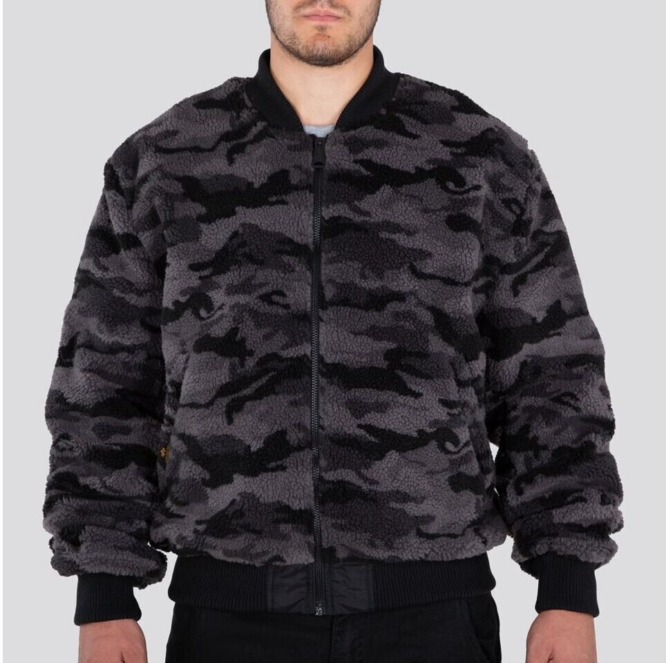 Alpha Industries Ma-1 FLC REV (198106-608) black camo