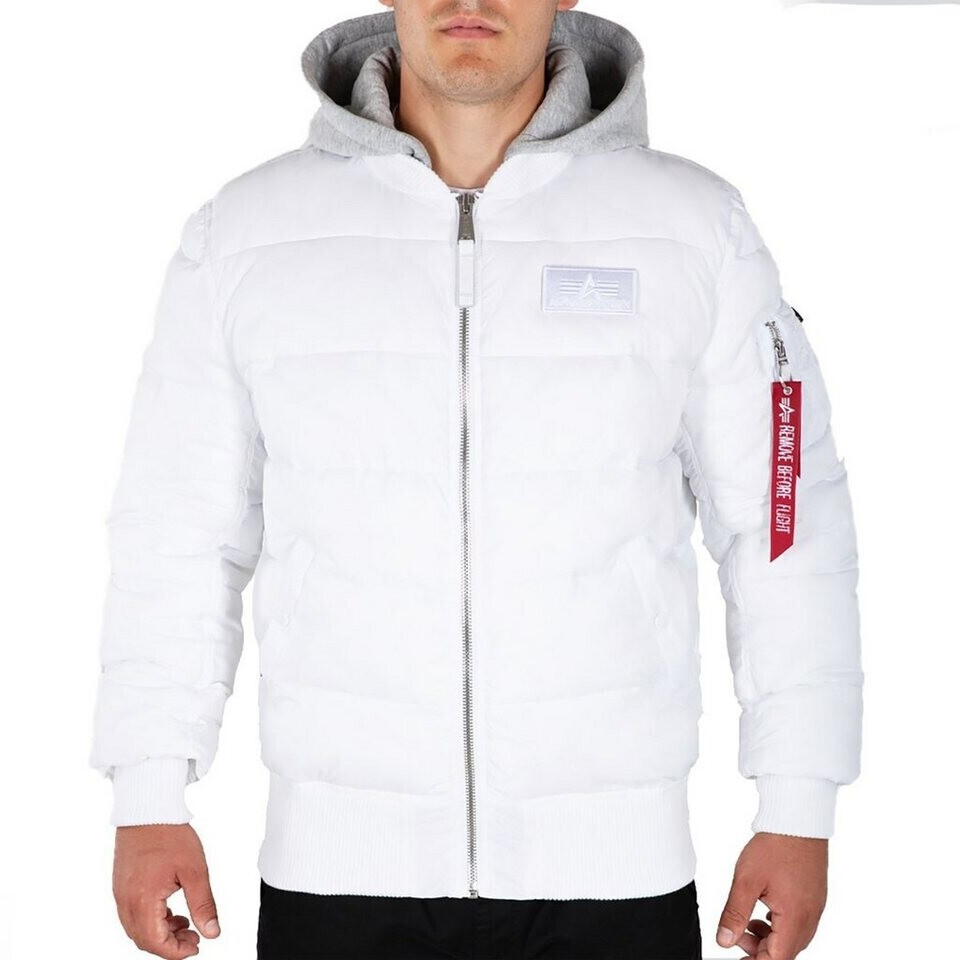 Alpha Industries MA-1 ZH Back Print Puffer FD (118107) white